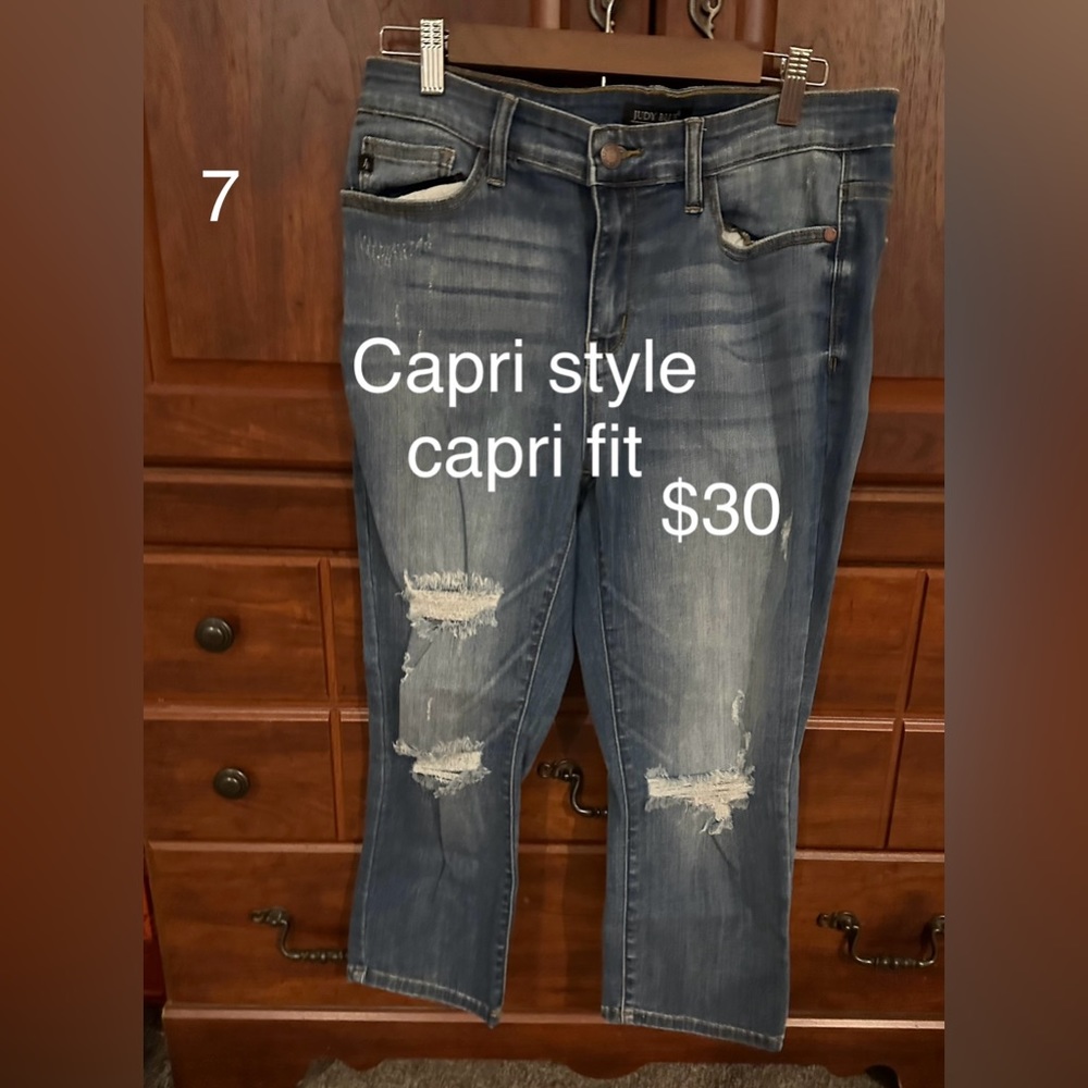Judy blue capri fit, size 11